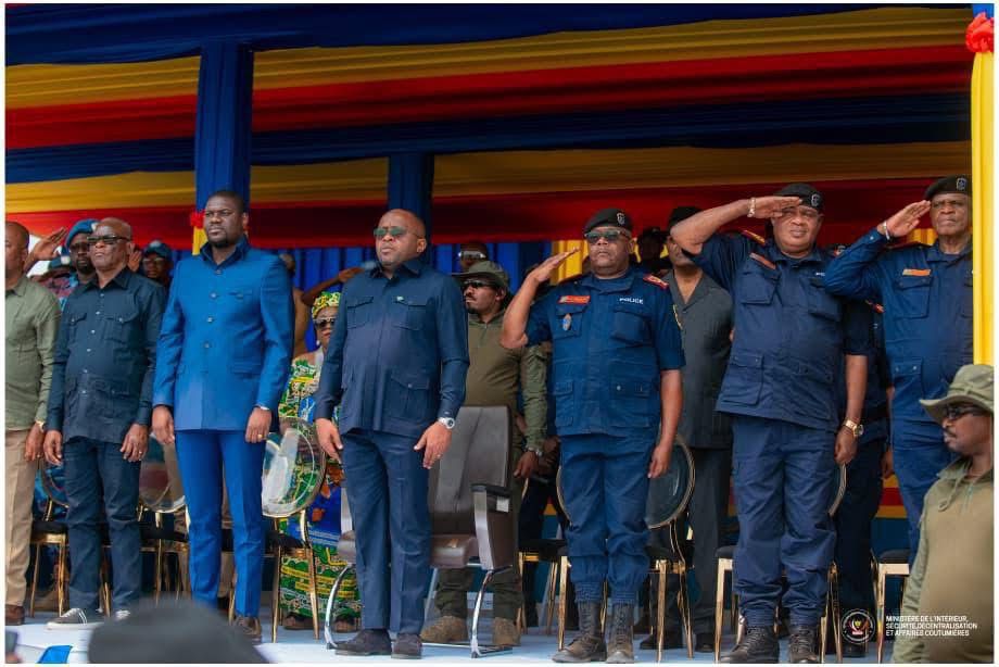 RDC : Lancement de la formation de 700 nouvelles recrues de la Police Nationale