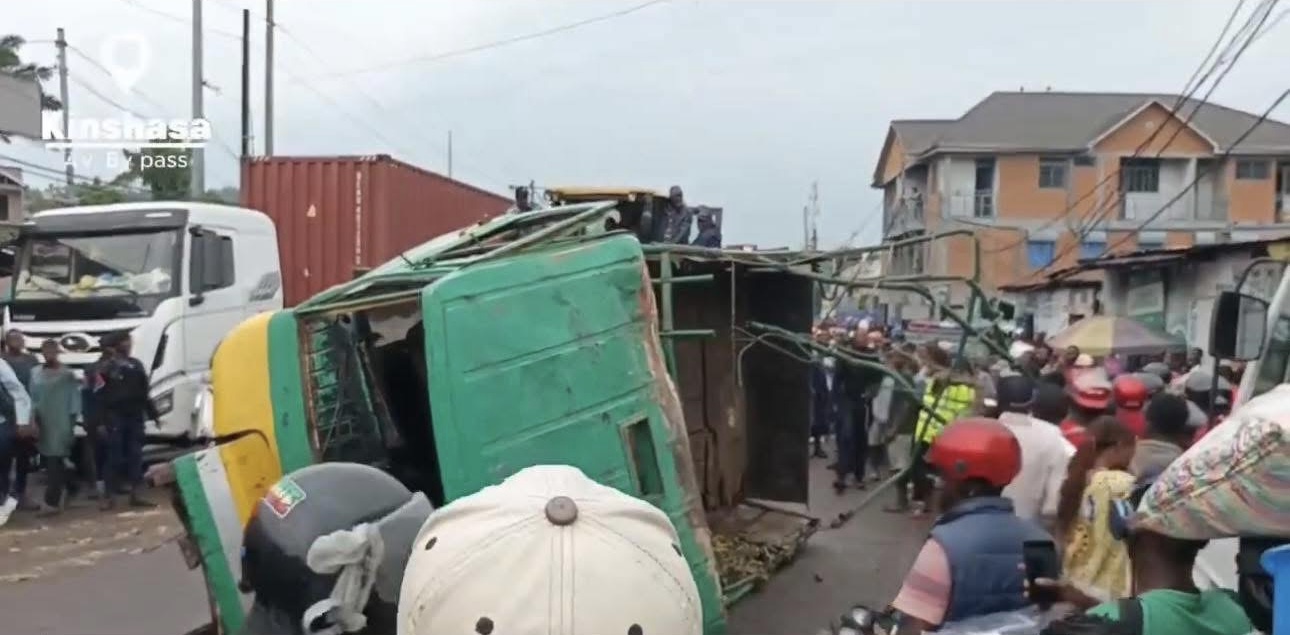 Kinshasa : collision meurtrière sur l’avenue By-pass