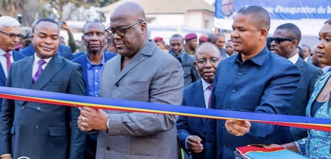 Lubumbashi : Félix TSHISEKEDI inaugure le nouveau Palais de Justice